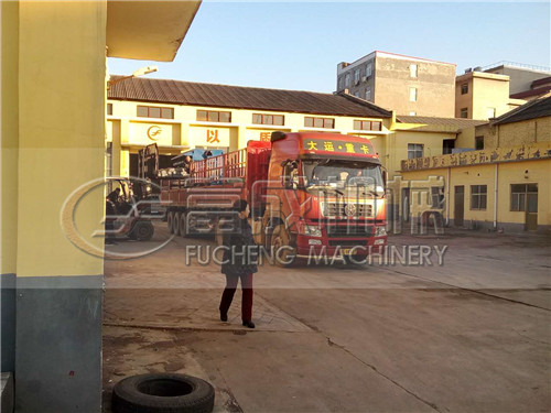 发往新疆的整套气力输送设备发货图片